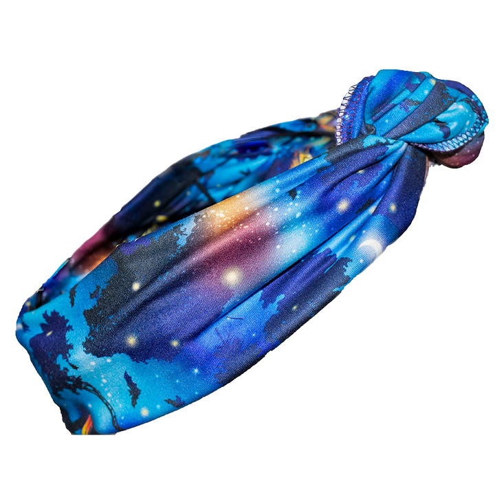 Tie-On Headband - Dark Night