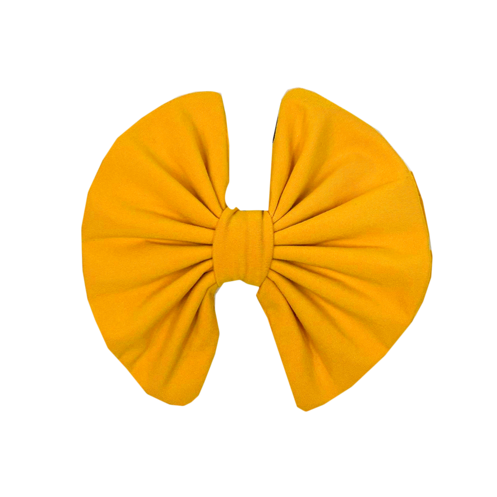 Big Bow Headband - Gold