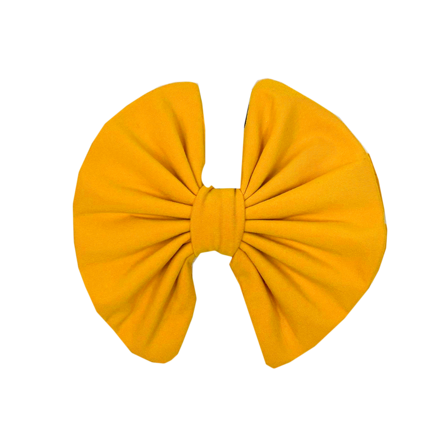 Big Bow Headband - Gold