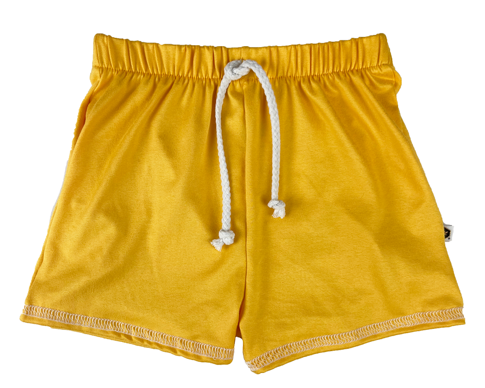 Jogger Shorts - Gold