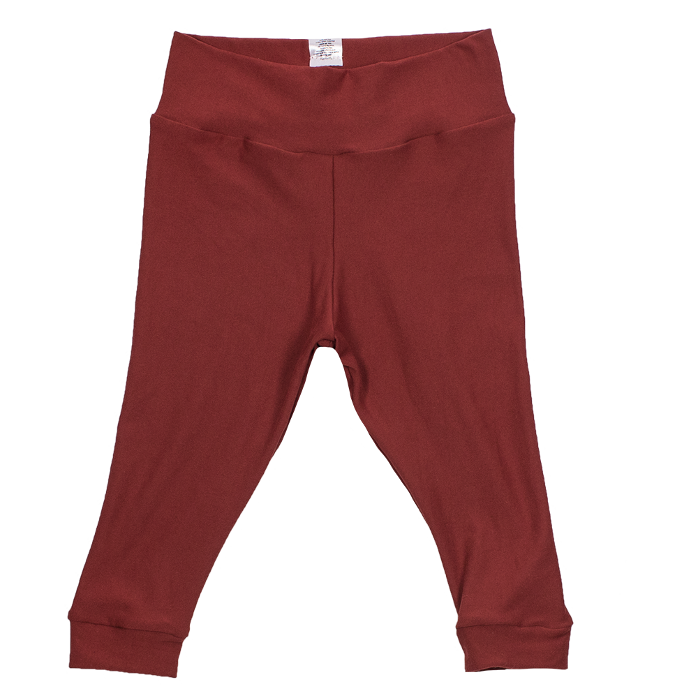 bumblito - Leggings - Burnt Sienna - baby and toddler soft and stretchy leggings