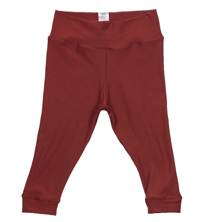 bumblito - Leggings - Burnt Sienna - baby and toddler soft and stretchy leggings