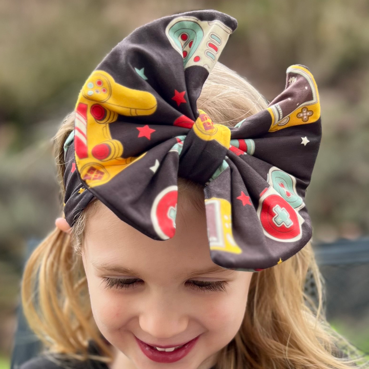 Big Bow Headband - Level Up