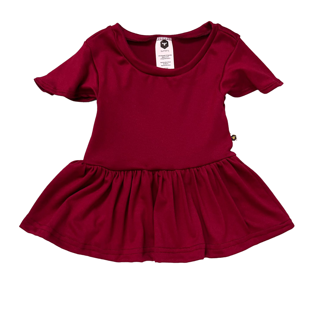 SECONDS- Peplum Top- 12/24M
