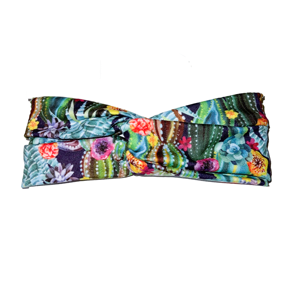 Adult Headband - Midnight Bloom