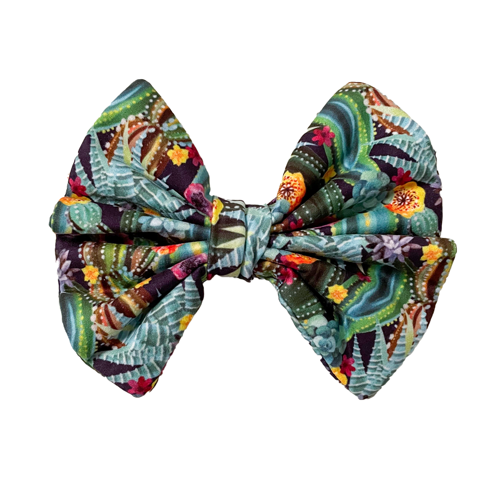 Big Bow Headband - Midnight Bloom