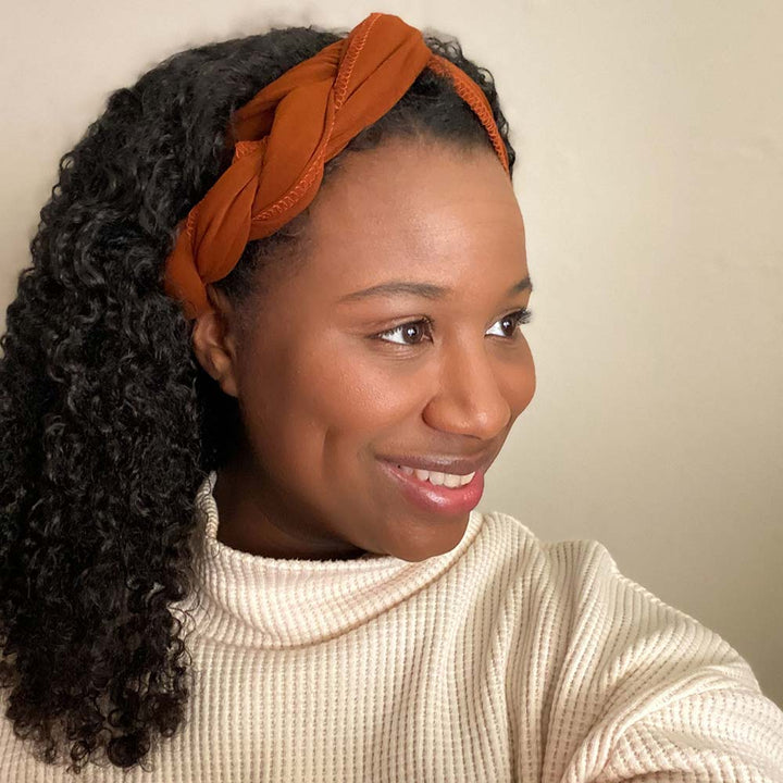 Tie-On Headband - Mocha