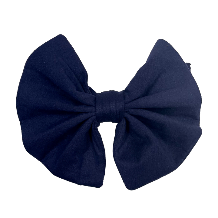 Big Bow Headband - Navy