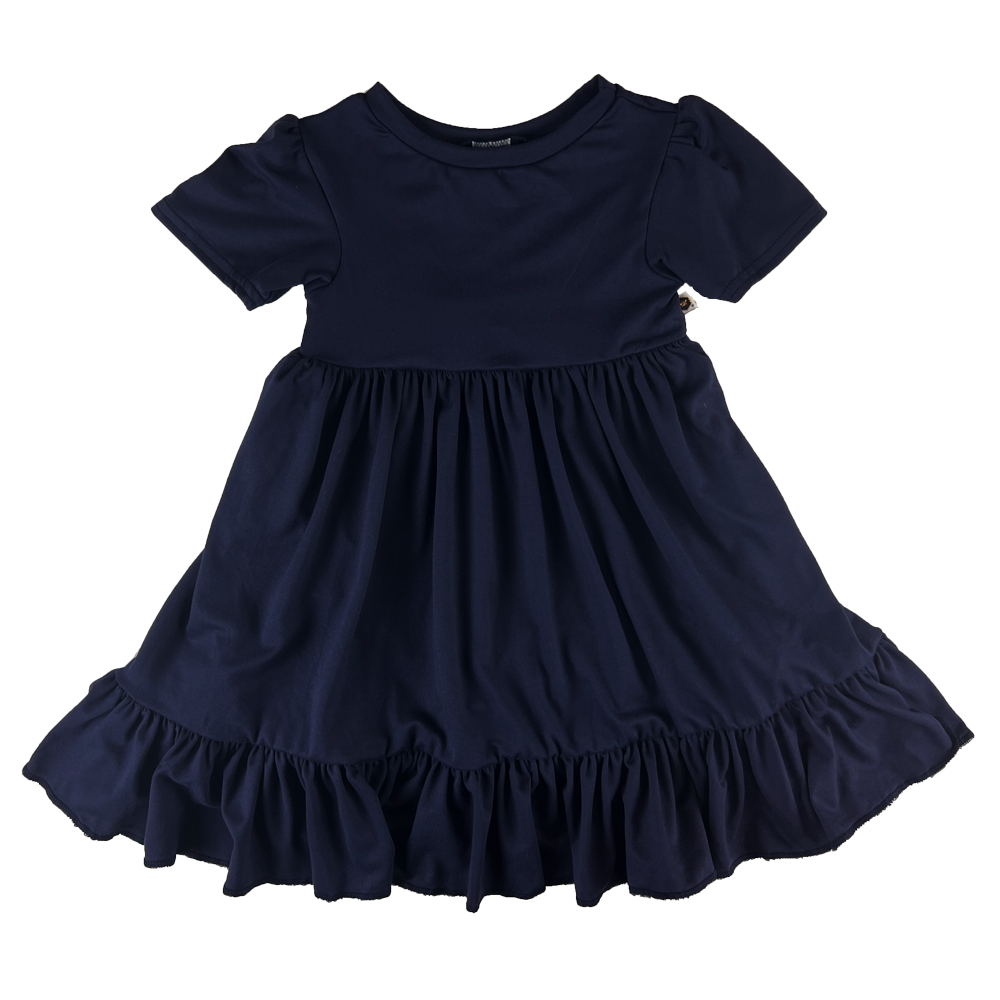 Twirl Dress - Navy