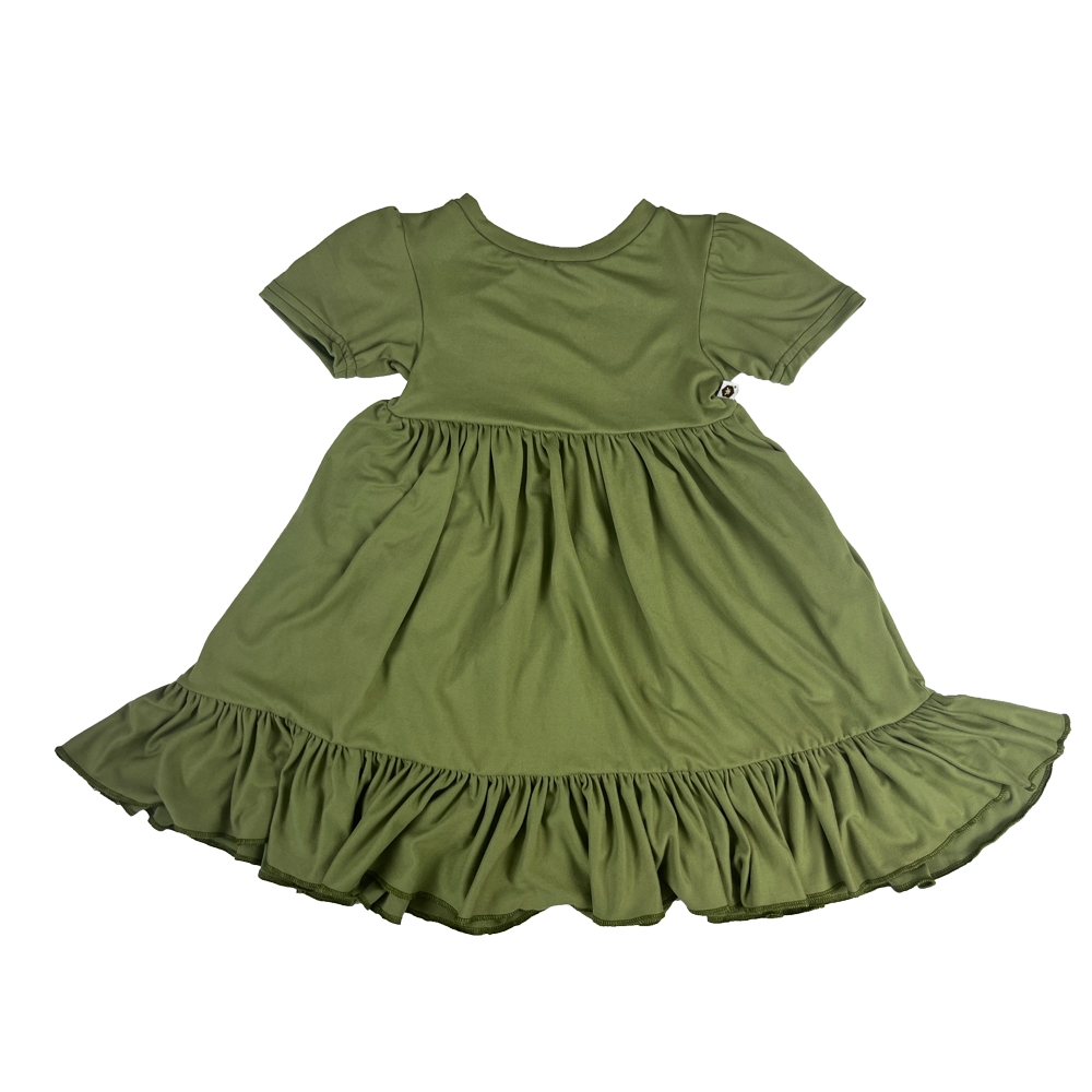 Twirl Dress - Pickle