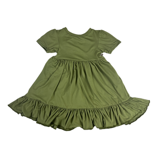 Twirl Dress - Pickle