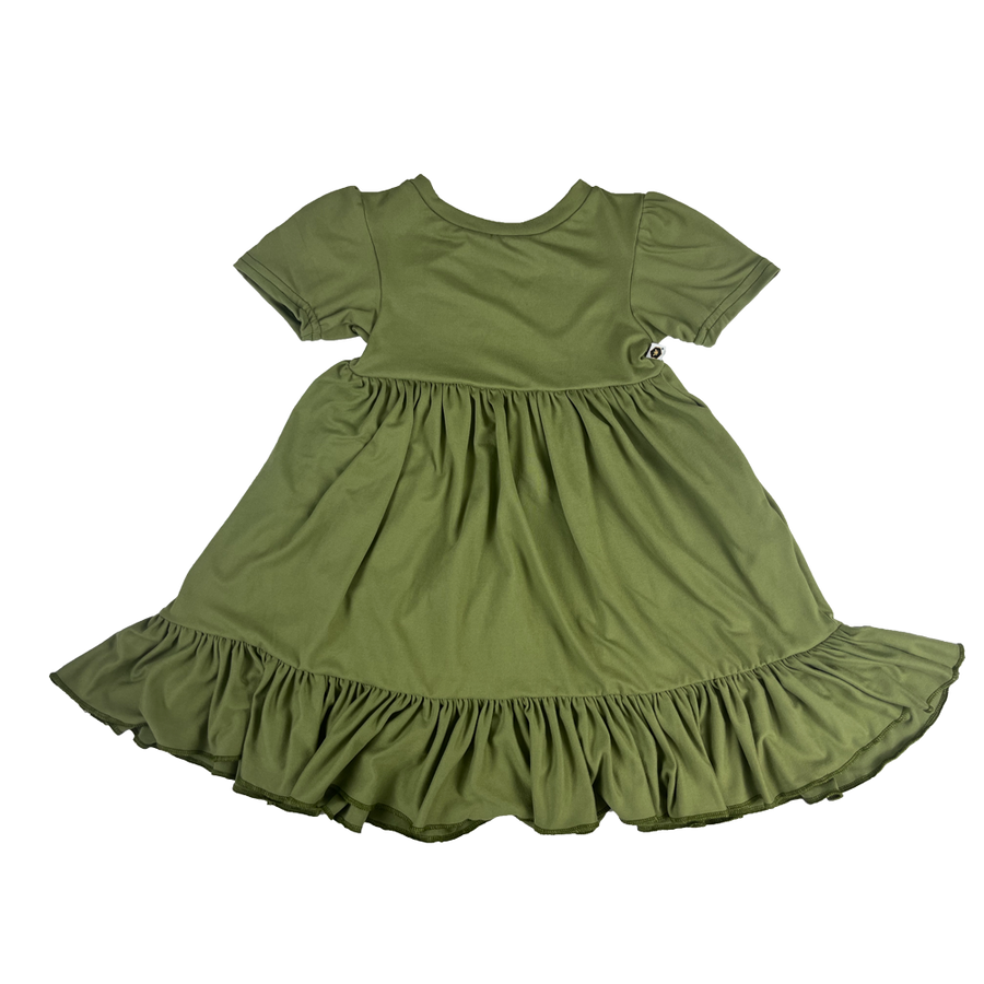 Twirl Dress - Pickle