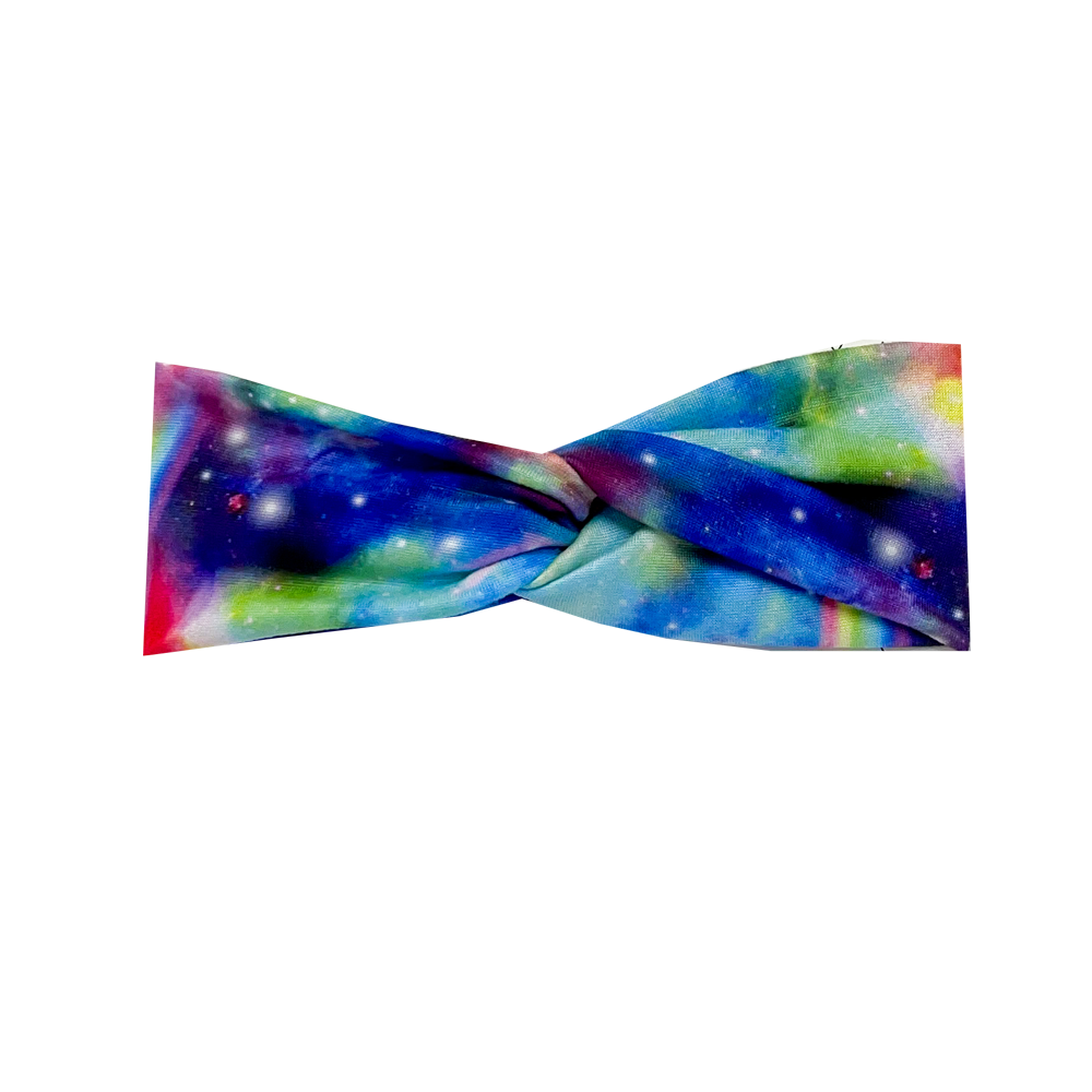 Adult Headband - Rainbow Galaxy