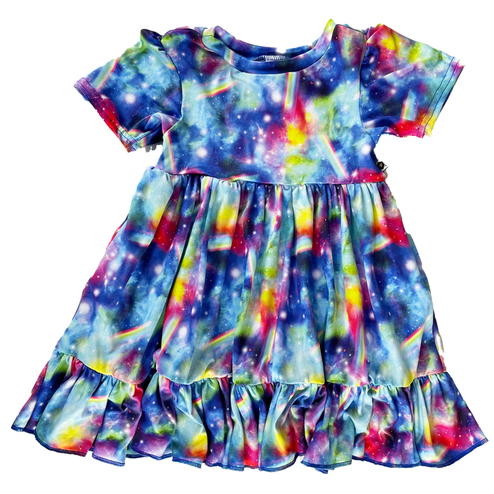 Twirl Dress - Rainbow Galaxy