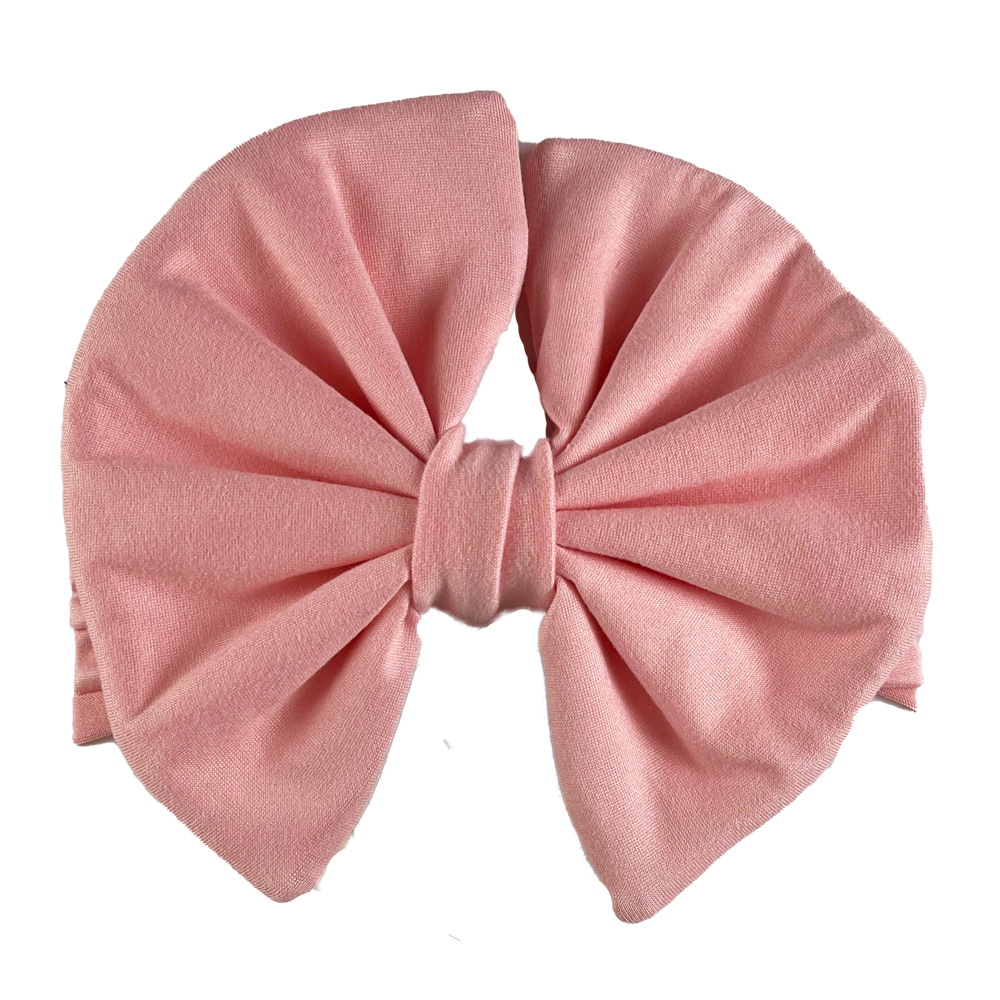 Big Bow Headband - Rose