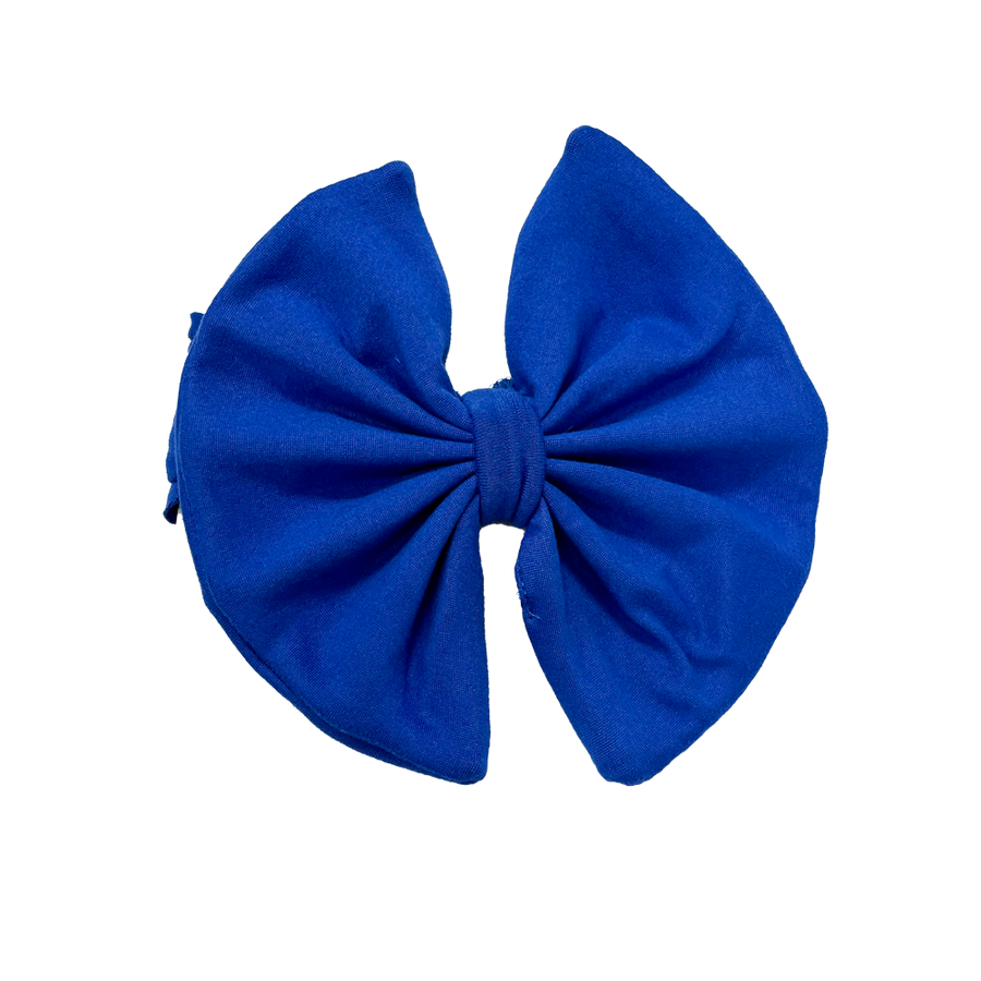 Big Bow Headband- Royal Blue