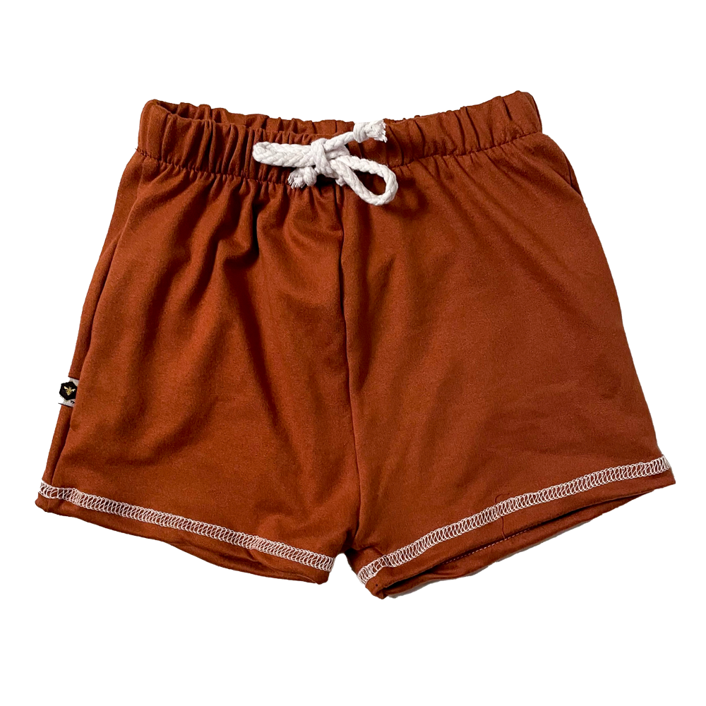SECONDS- Jogger Shorts- 0/6M (no pockets)