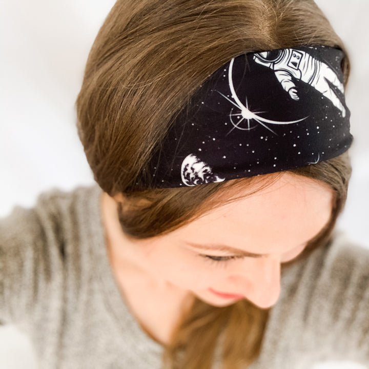 Tie-On Headband - Space Race