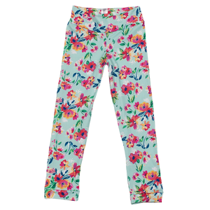 Aqua 2025 floral leggings