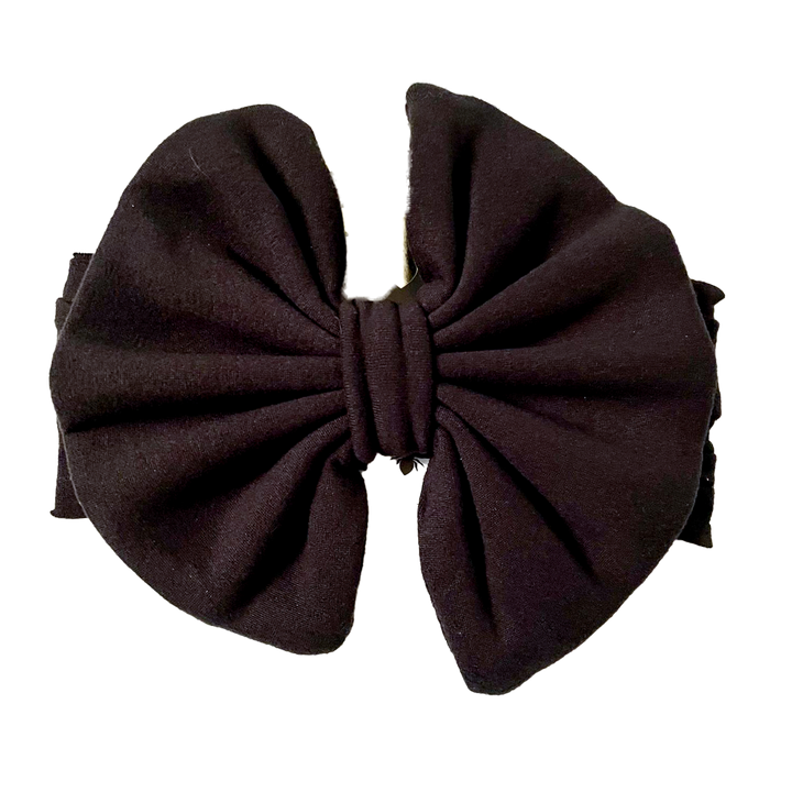 Big Bow Headband - Basic Black