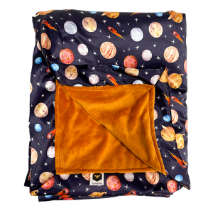 Bee Luxe Satin Blanket - Cosmos