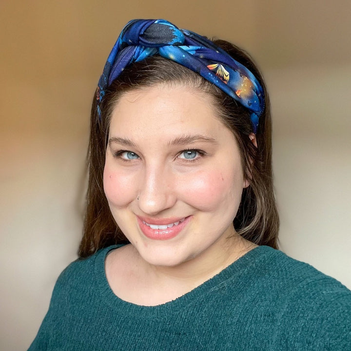 Tie-On Headband - Dark Night