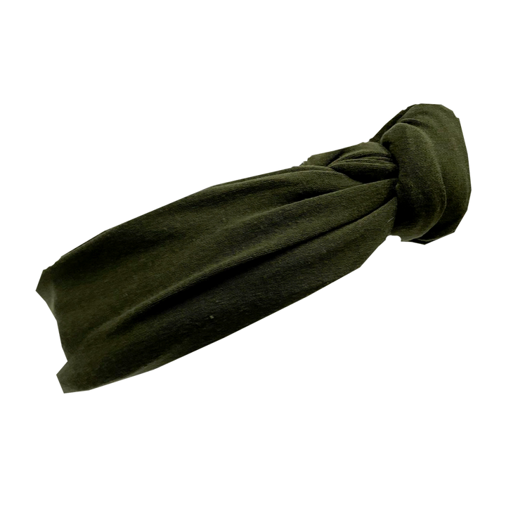Tie-On Headband - Olive