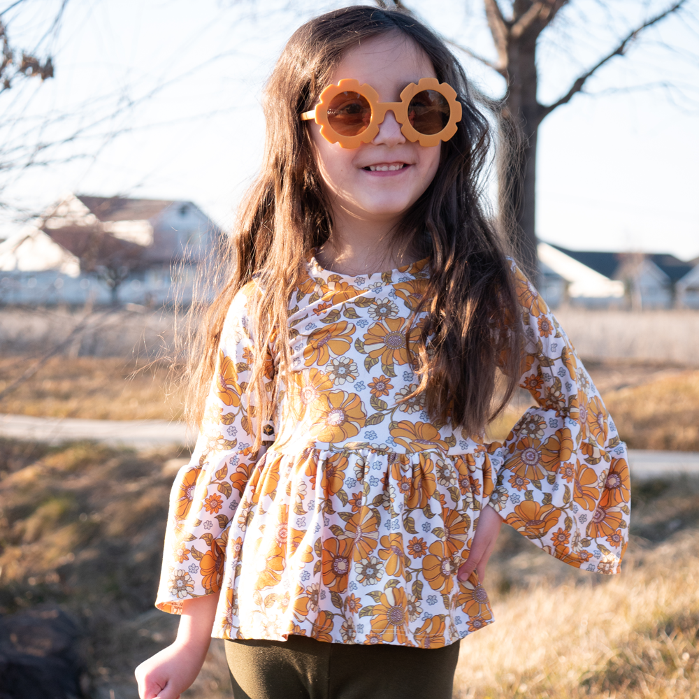 Peplum Tops - 0/6M (Final Sale)