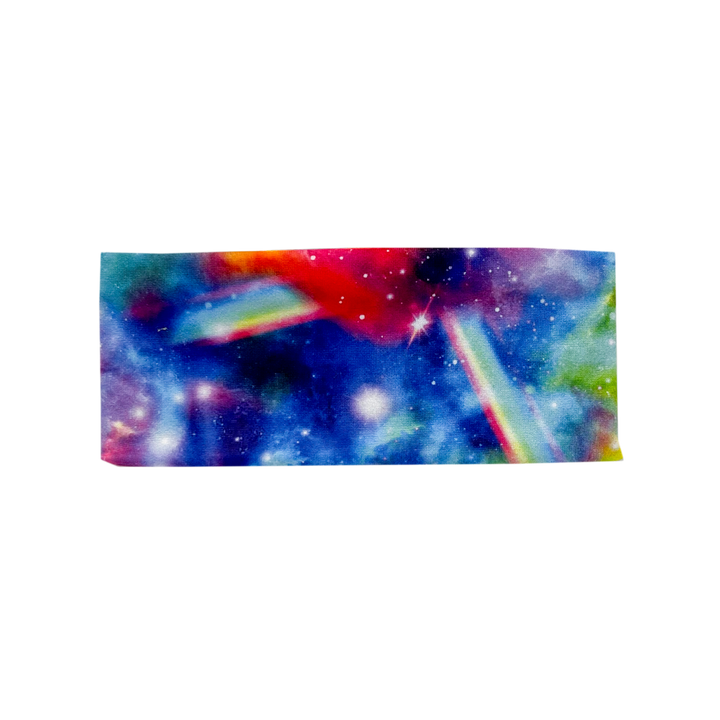 Flat Headband - Rainbow Galaxy