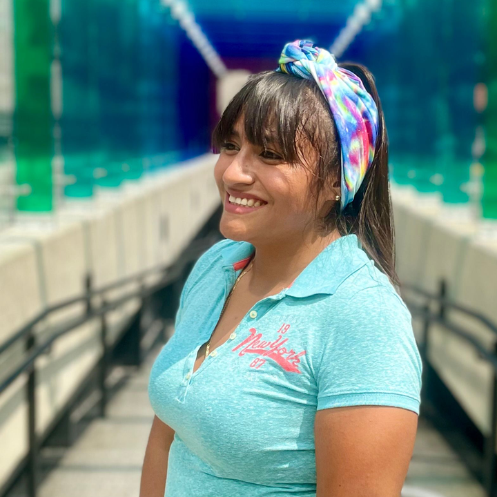 Tie-On Headband - Rainbow Galaxy